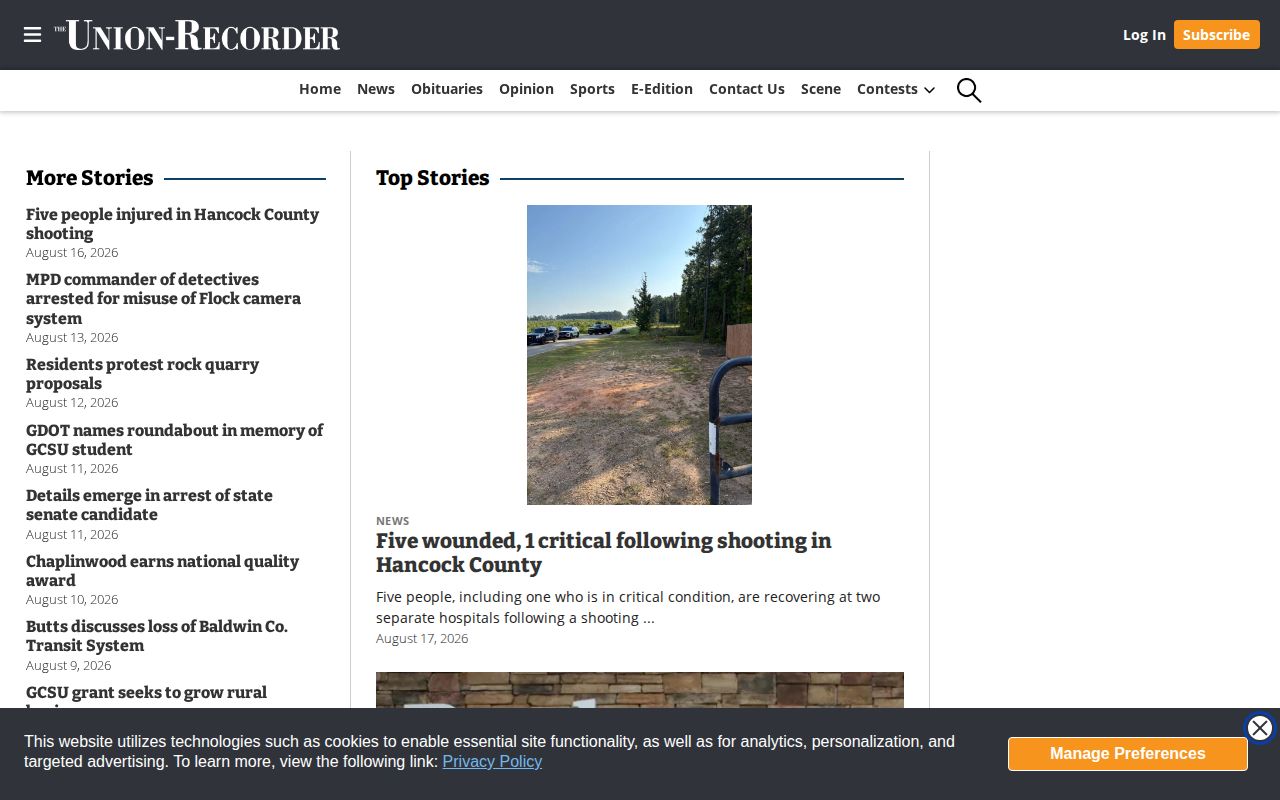 Baldwin County crime news local reporting record page
